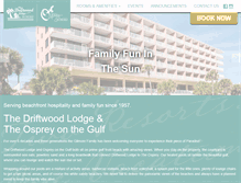 Tablet Screenshot of gilmoreresorts.com